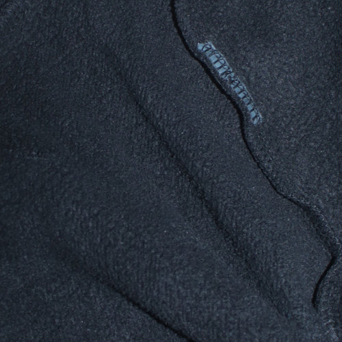 Puma Womens Black XL Pullover Hoodie Cotton Blend Logo Print