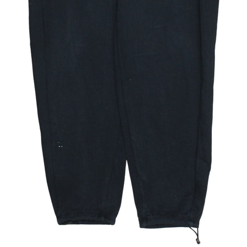 Reebok Women Black Small Jogger Sweatpants with Ankle Zip