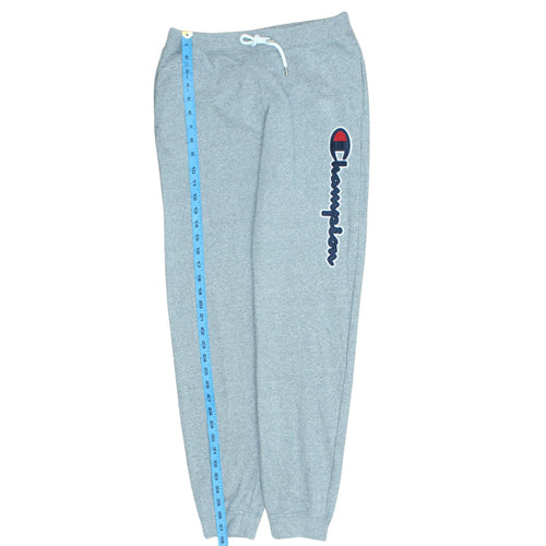 Champion Boys Grey Jogger Sweatpants XL 13-14 Years Cotton Blend