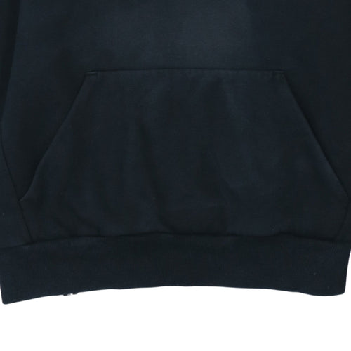 Puma Men's Black Regular Fit Pullover Hoodie Size S