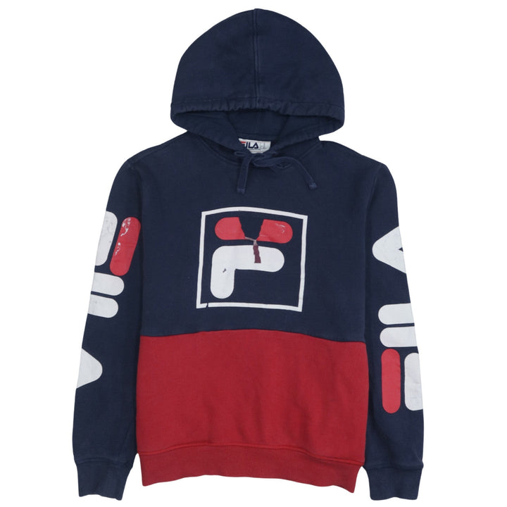 Fila Men’s Multicoloured XS Pullover Hoodie Graphic Logo Sportswear