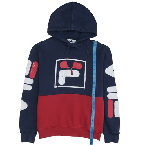 Fila Men’s Multicoloured XS Pullover Hoodie Graphic Logo Sportswear