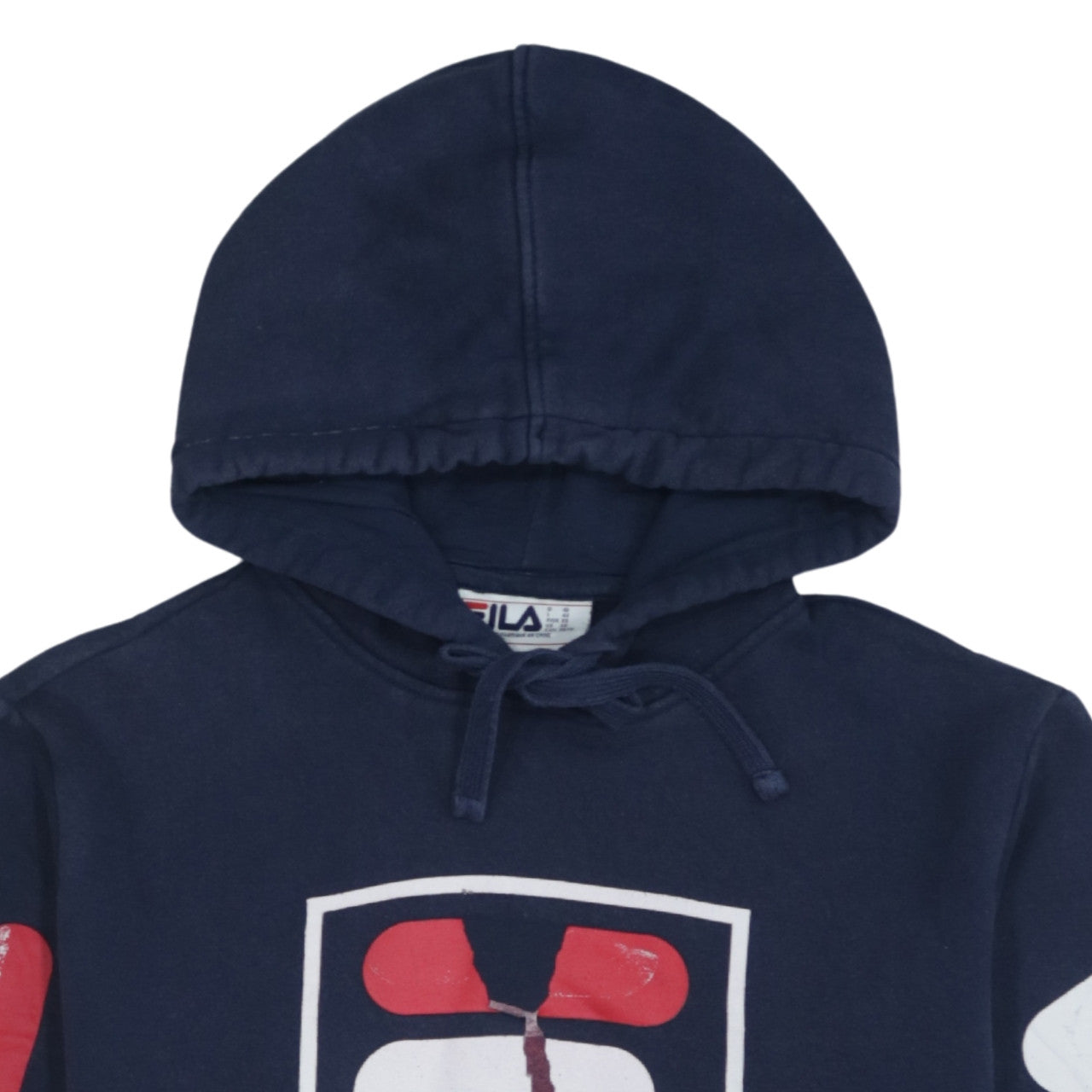 Fila Men’s Multicoloured XS Pullover Hoodie Graphic Logo Sportswear