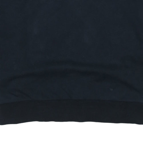 Adidas Men's Black Pullover Sweatshirt Size L Crew Neck Fleece