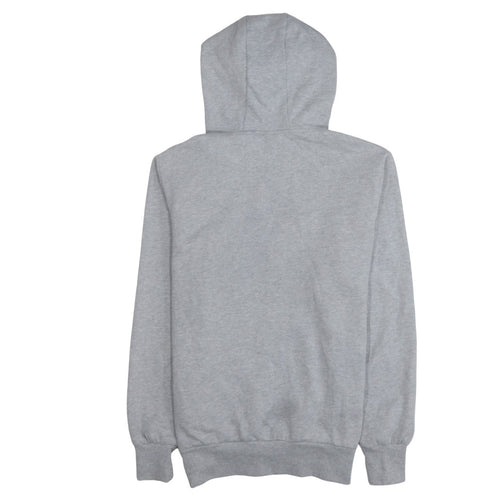 Ellesse Men Grey 1/2 Zip Hoodie L Regular Fit Sports Style