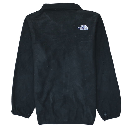 The North Face Boys Black Fleece Full Zip Active Jacket Size L Youth