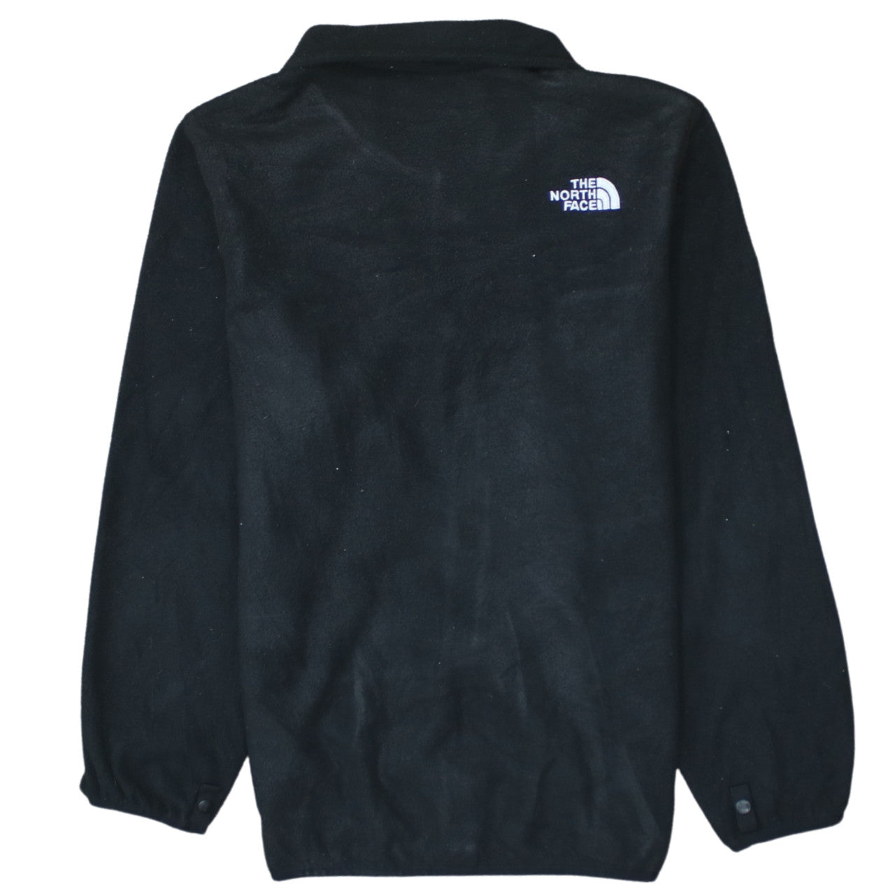 The North Face Boys Black Fleece Full Zip Active Jacket Size L Youth