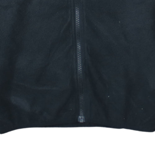 The North Face Boys Black Fleece Full Zip Active Jacket Size L Youth