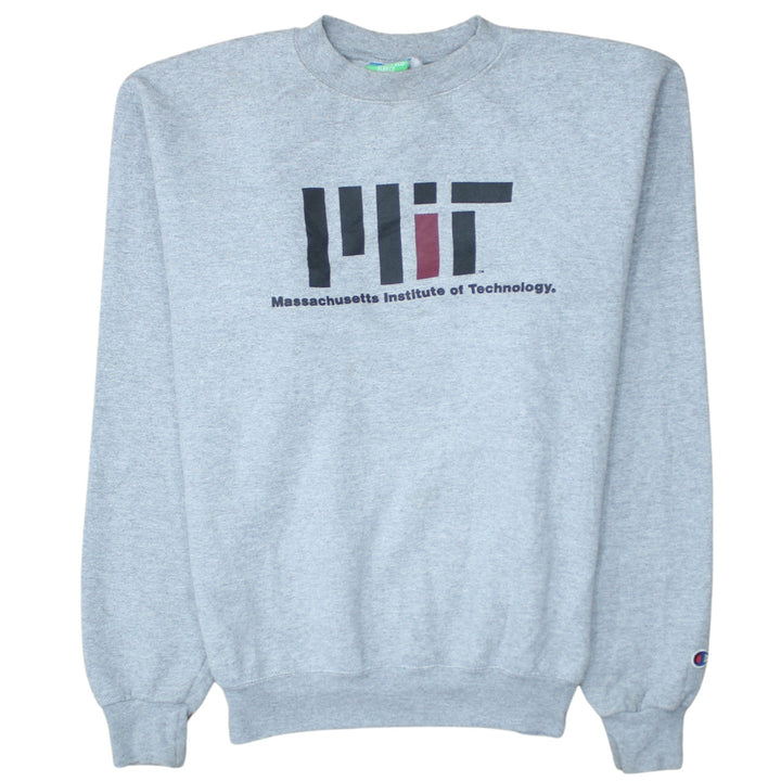 Champion Men's Grey MIT Graphic Pullover Sweatshirt Size S