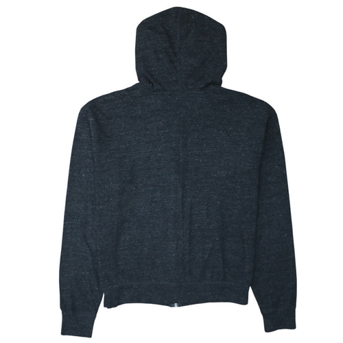 Nike Women’s Black Full Zip Hoodie Size M Cotton Blend Casual Sweatshirt