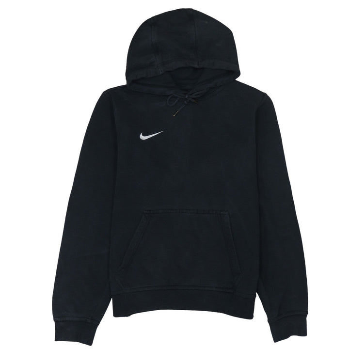 Nike Women's Black Small Pullover Hoodie Sweatshirt with Logo