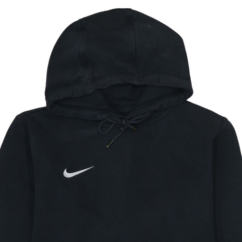 Nike Women's Black Small Pullover Hoodie Sweatshirt with Logo