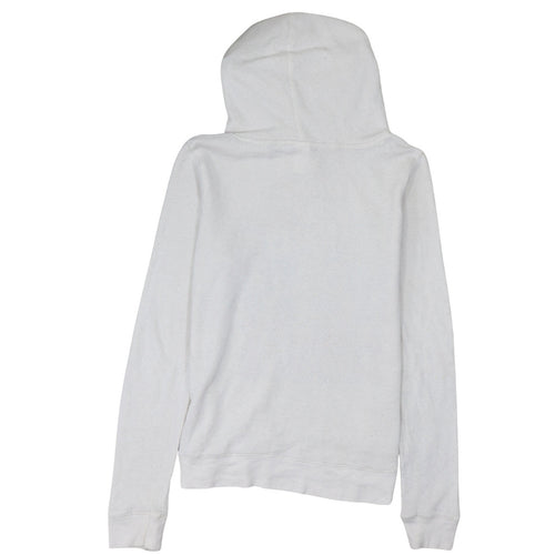 Disney Women White Mickey Mouse Print Pullover Hoodie XL