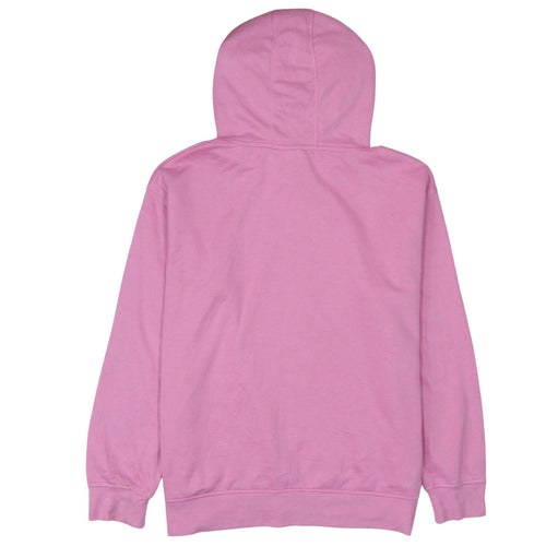 Disney Womens Pink Minnie Mouse Pullover Hoodie Size L 14/16