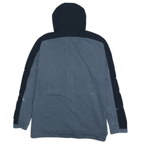 Adidas Mens Grey Full Zip Hoodie XL Fleece Athletic Casual