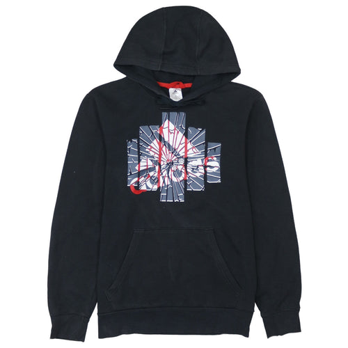 Adidas Men's Black Pullover Hoodie Small Graphic Print Casual
