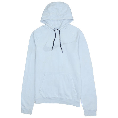 Nike Men's White Pullover Hoodie Small Fleece Graphic Sportswear