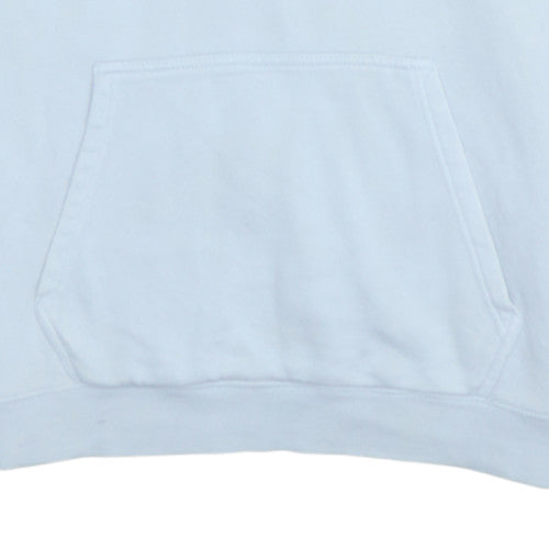 Nike Men's White Pullover Hoodie Small Fleece Graphic Sportswear