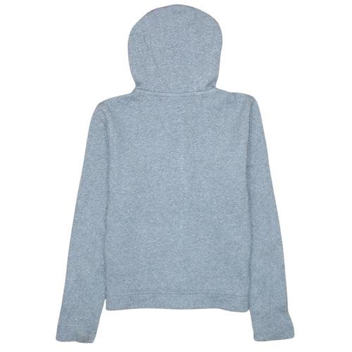 Nike Boys Grey Full Zip Hoodie L 147-158cm Fleece Sweatshirt