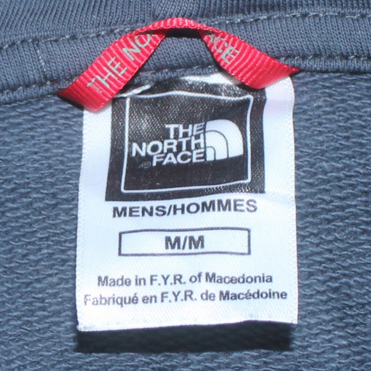 The North Face Men's Blue Full Zip Hoodie Size M