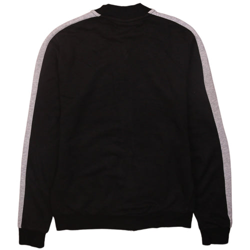 Puma Men's Black and Grey XS Track Jacket Full Zip Athletic