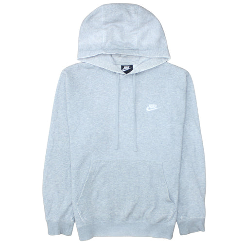 Nike Men's Grey Pullover Hoodie Small Sports Fleece Sweatshirt