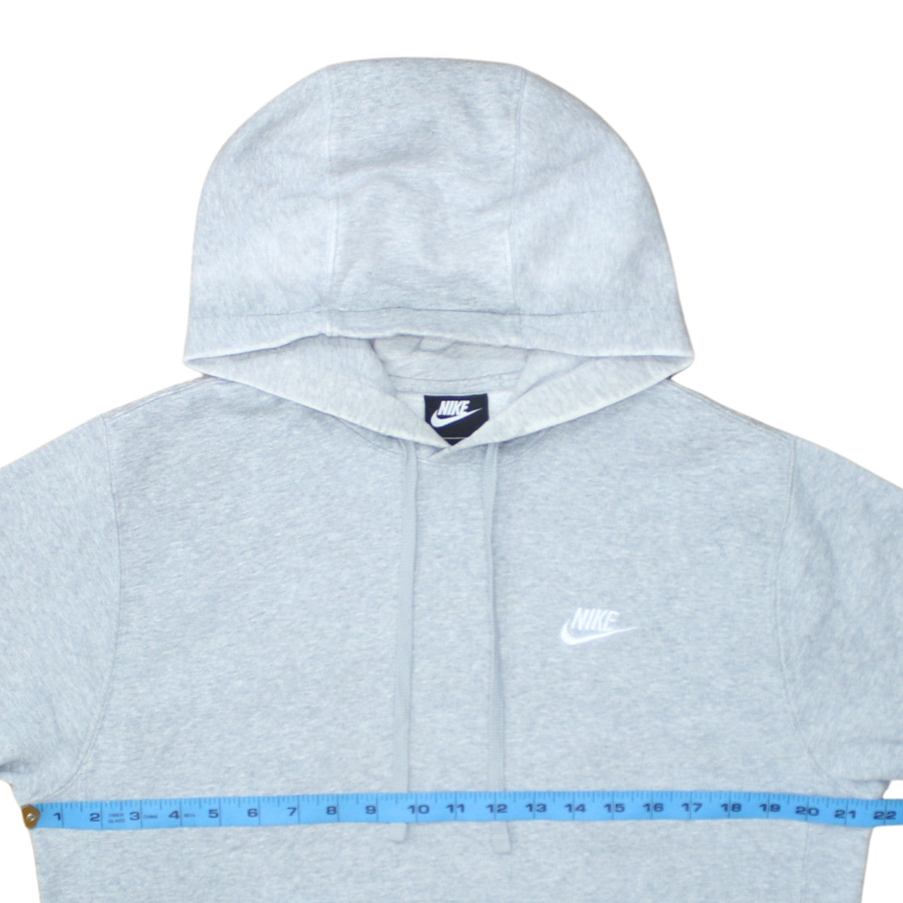 Nike Men's Grey Pullover Hoodie Small Sports Fleece Sweatshirt