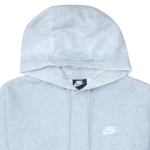Nike Men's Grey Pullover Hoodie Small Sports Fleece Sweatshirt