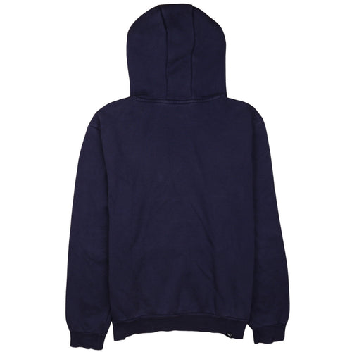Puma Men's Blue Pullover Hoodie Size S Fleece Logo Sweatshirt