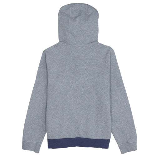 Nike Boys Grey Colourblock 1/4 Zip Fleece Hoodie Size L 147-158cm