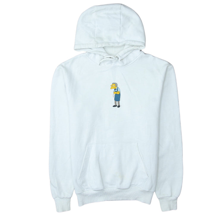 The Simpsons Men's White Moe's Tavern Pullover Hoodie XS