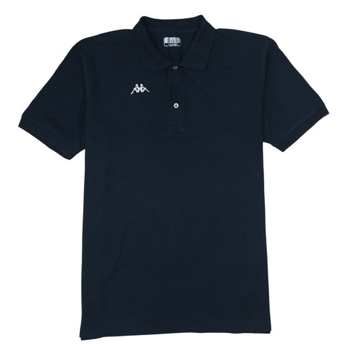 Kappa Men’s Black 2XL Polo Shirt Regular Fit Short Sleeve