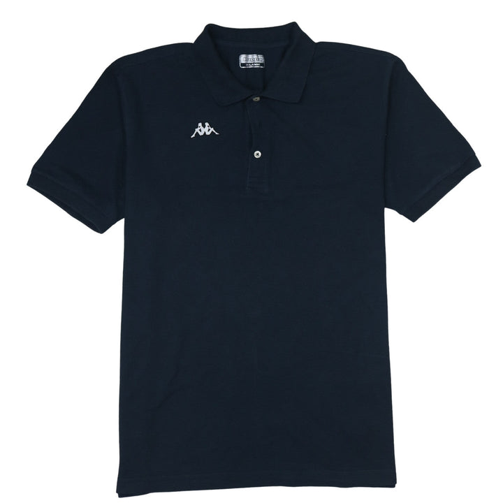 Kappa Men’s Black 2XL Polo Shirt Regular Fit Short Sleeve