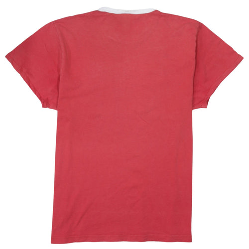 Nike Manchester United Men's Red Crew Neck Regular Fit T-Shirt M
