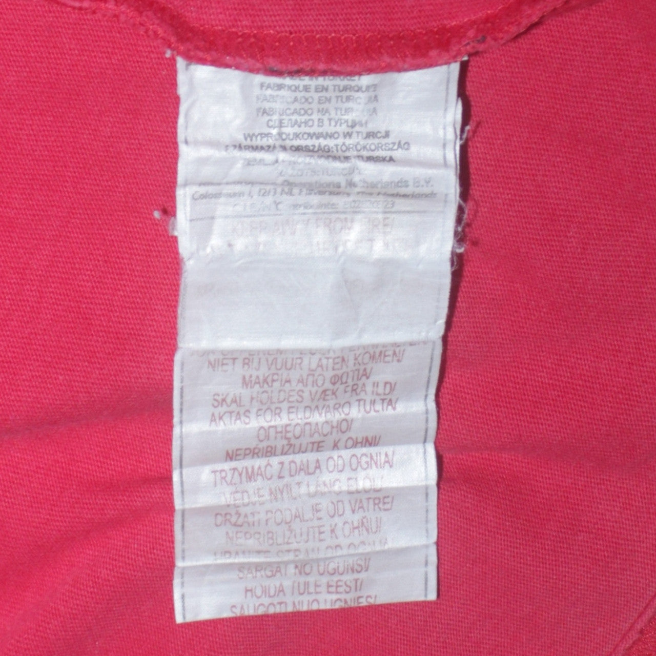 Nike Manchester United Men's Red Crew Neck Regular Fit T-Shirt M