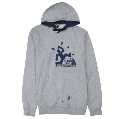 The North Face Men's Grey 2XL Pullover Hoodie Graphic Print