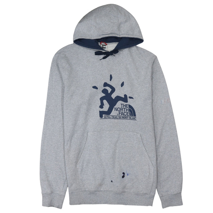 The North Face Men's Grey 2XL Pullover Hoodie Graphic Print