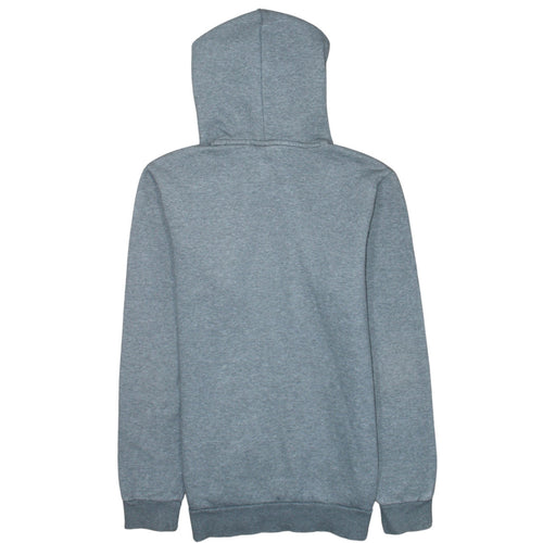 Puma Men's Grey Pullover Hoodie Size S Regular Fit Fleece Sweatshirt
