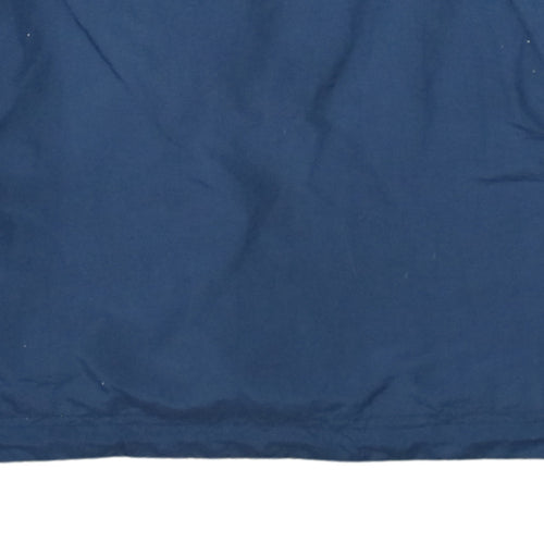 GAP Men's Blue XS Hooded Anorak Windbreaker Jacket