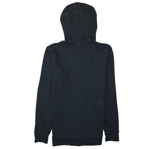 Adidas Men's Black XS Pullover Hoodie with Logo, Regular Fit