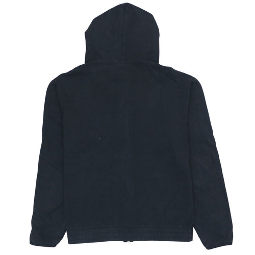 Champion Men's Black Full Zip Hoodie Size L Fleece Logo Sportswear