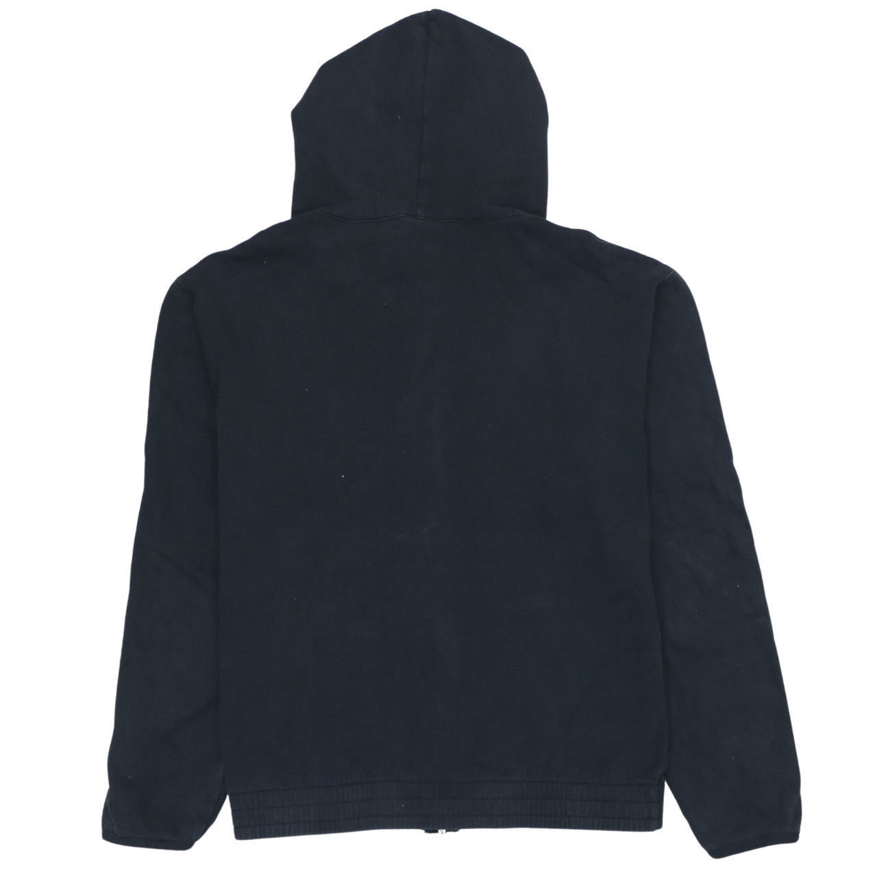 Champion Men's Black Full Zip Hoodie Size L Fleece Logo Sportswear