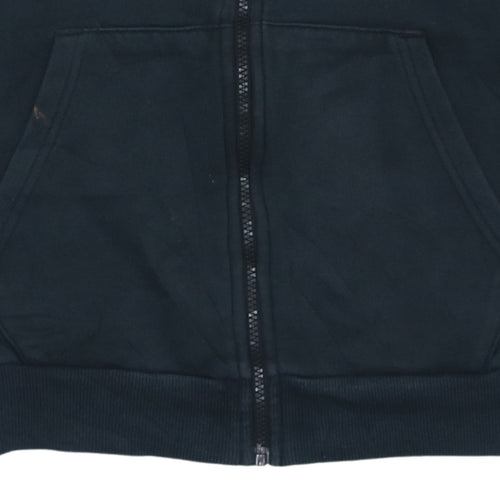 Puma Womens Black XL Full Zip Hoodie Sweatshirt
