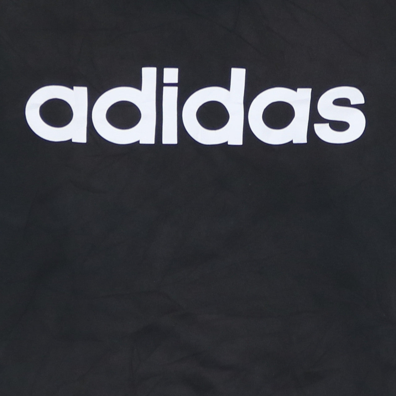 Adidas Womens Black Pullover Hoodie L 16-18 Logo Hooded Sweatshirt