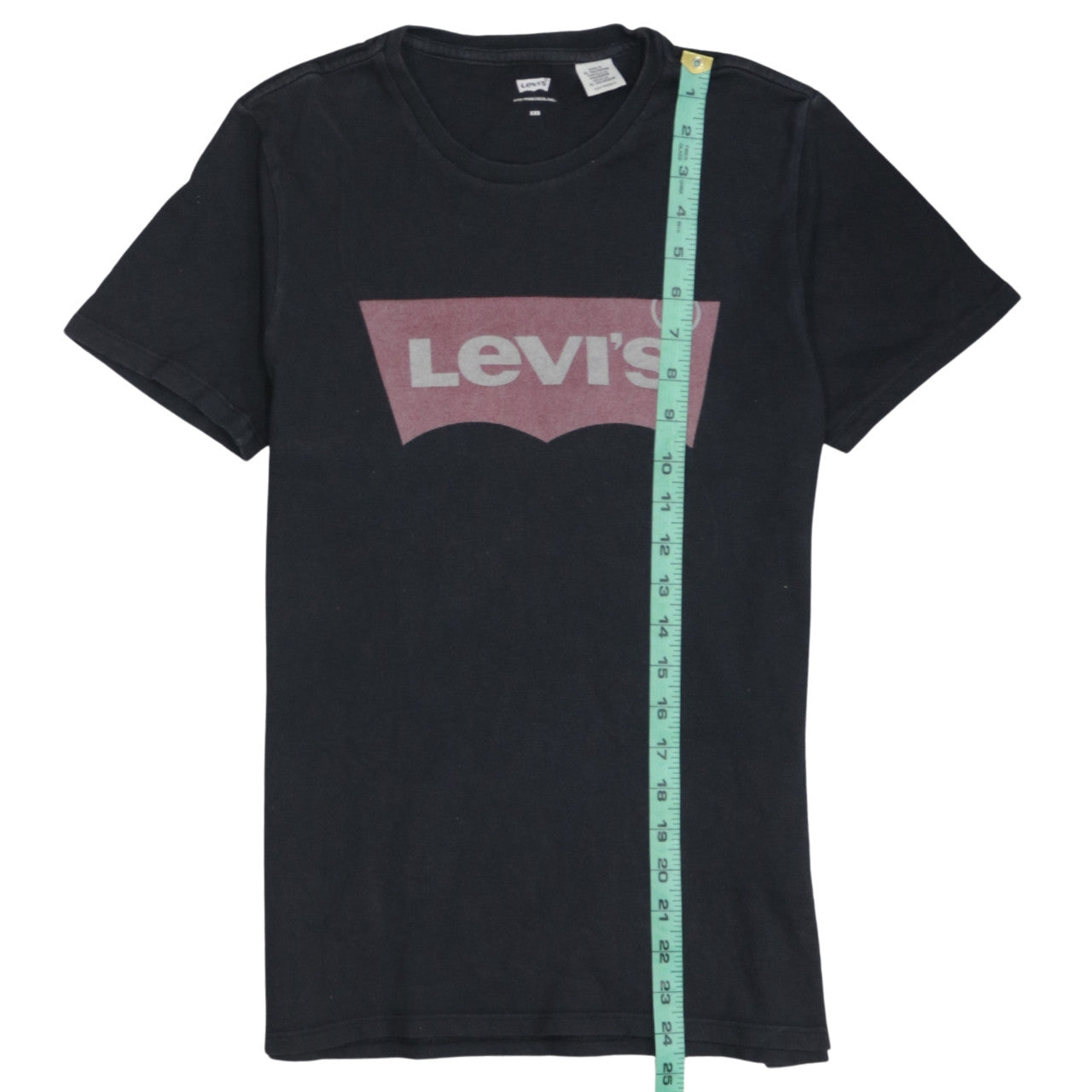 Levi's Men's Black XS Graphic Logo Cotton T-Shirt