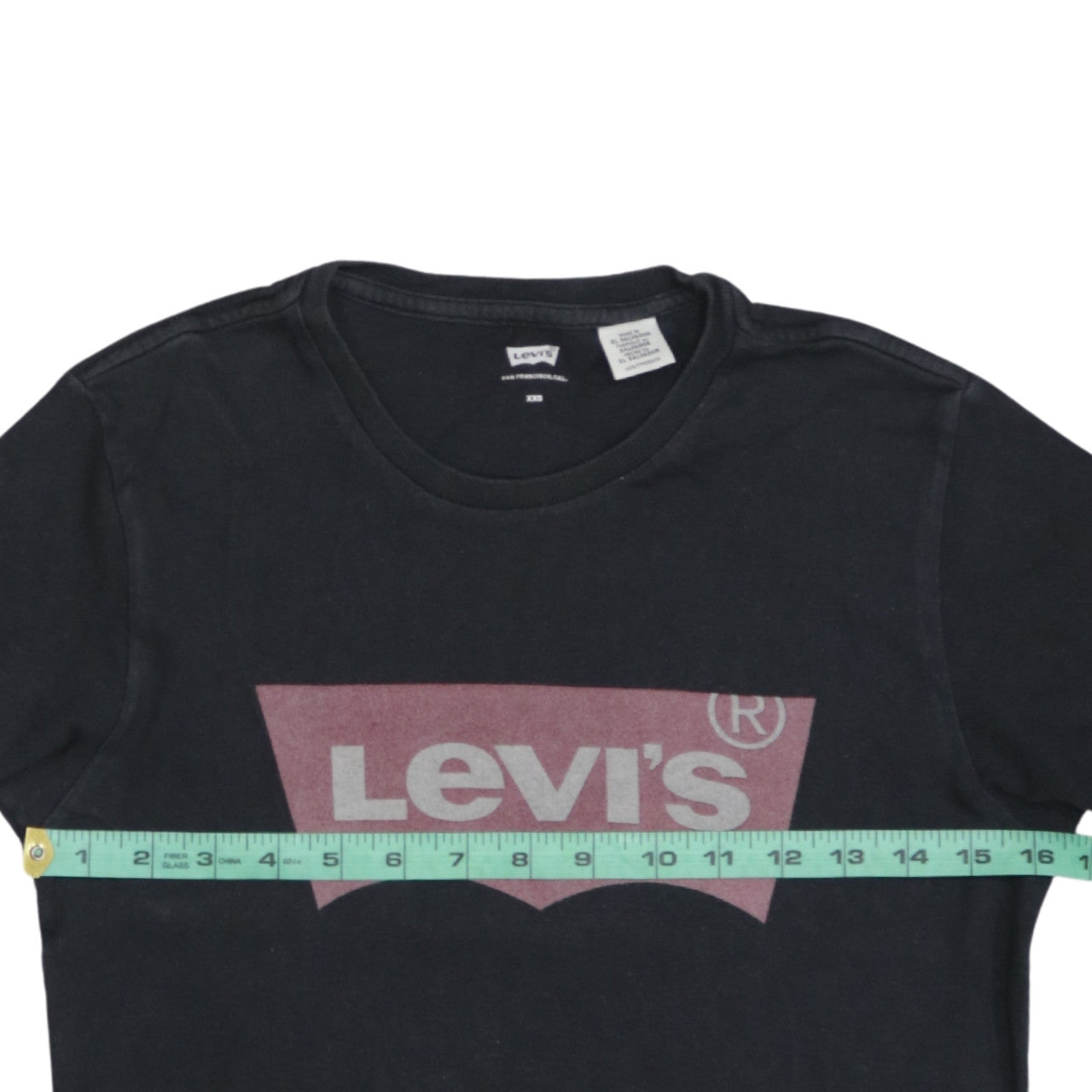 Levi's Men's Black XS Graphic Logo Cotton T-Shirt