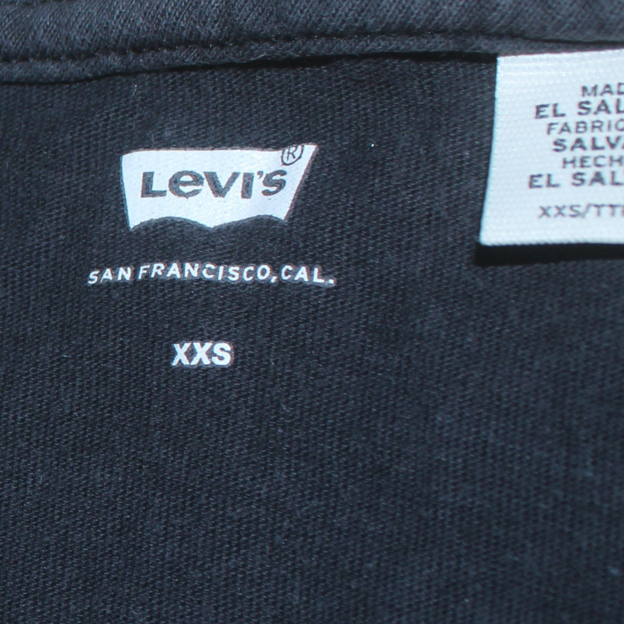Levi's Men's Black XS Graphic Logo Cotton T-Shirt