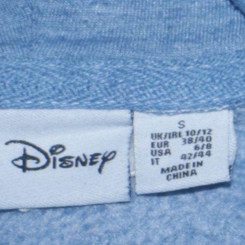 Disney Women Blue Mickey Mouse Pullover Hoodie Size S