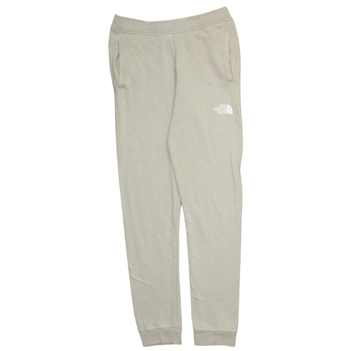 The North Face Girls Beige Jogger Sweatpants L Fleece Activewear Trousers
