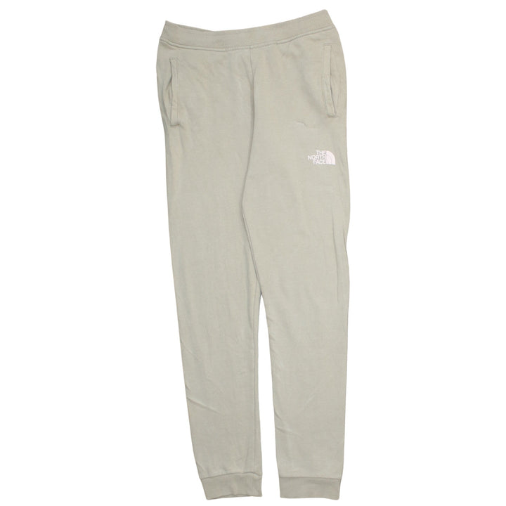 The North Face Girls Beige Jogger Sweatpants L Fleece Activewear Trousers